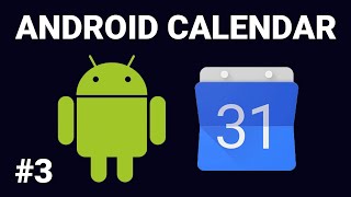 Android Calendar App - Access Text By Day, Month, Year