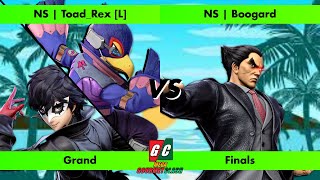 Mega Gourmet Clash #4 - Toad_Rex [L] vs Boogard (Kazuya) Grand Finals - Ultimate Singles