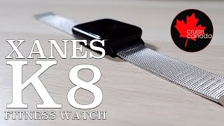 XANES K8 IP67 Waterproof Smart Watch Heart Rate Monitor First Look