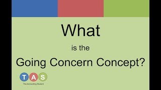 What is the Going Concern Concept?