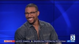 Charles Michael Davis on Working with Hilary Duff in "Younger"