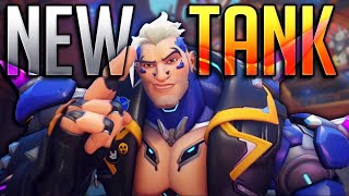 NEW OVERWATCH 2 TANK GAMEPLAY! HAZARD!