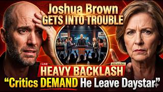 Joshua Brown GETS BLINDSIDED as Critics BLAST Him During Daystar Program