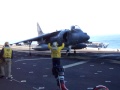 AV-8B LANDING AND TAKE OFF FROM USS BOXER