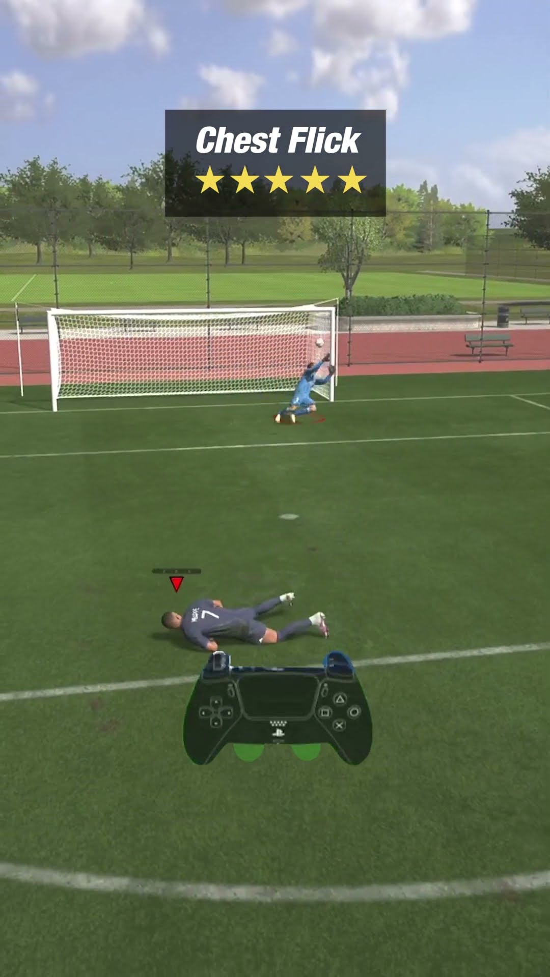 The Most Difficult Skill In FIFA 23, Chest Flick #shorts