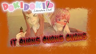 [DDLC Animation/Blender] It Burns! Burns! Burns! | Segi