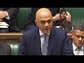 Health Secretary Sajid Javid updates MPs on new coronavirus variant | Watch Live