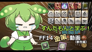 【FF14】ずんだもんと学ぶ金策動画！（新生編）