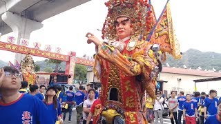 107台北紫微天后宮北三媽新莊祈福遶境【台北紫微天后宮-神將團(龍門武者、玄斛尊者、佛沱聖者、星宿道者)】