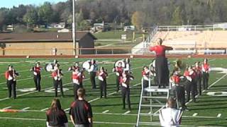 Crooksville High School Marching Band 10/16/10