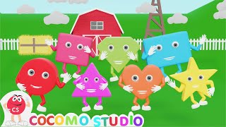 shapes song | shapes rhymes | we are shapes | shape song | shape songs for kids | Cocomo Studio
