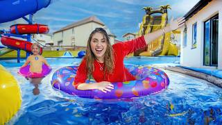 I Built a Waterpark In My House & Surprised my Daughter Mila!