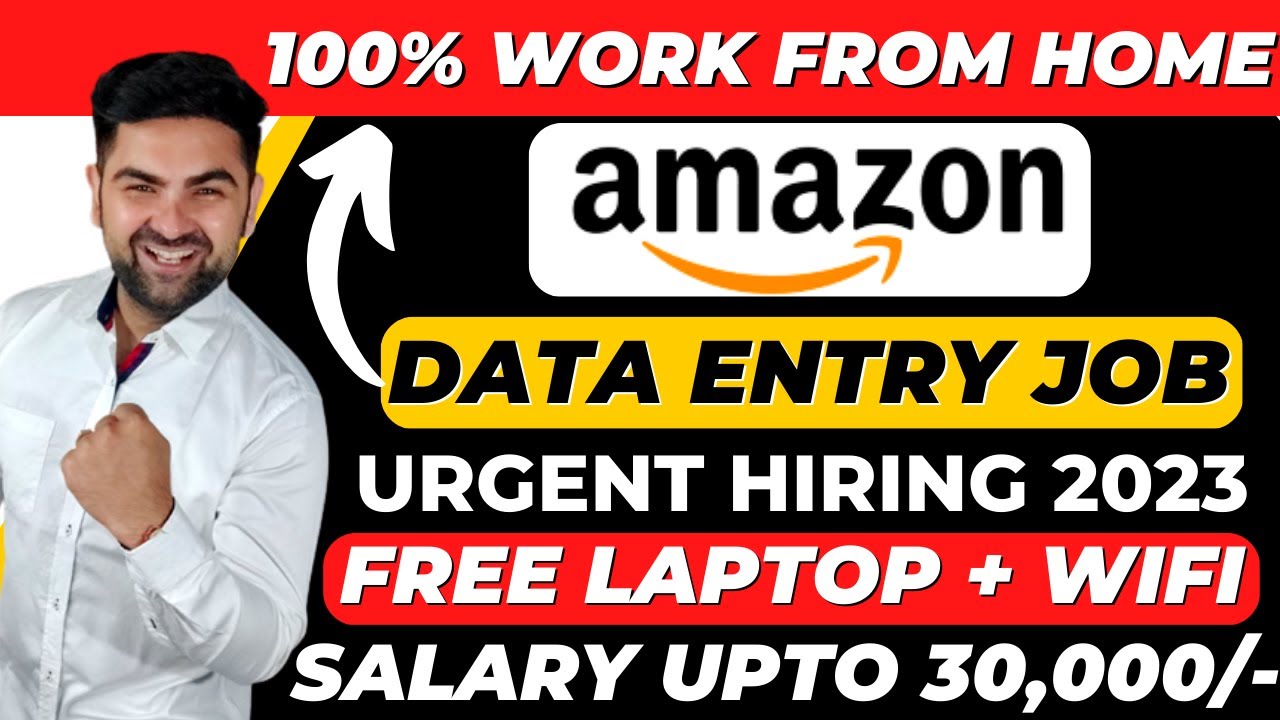 Amazon Work From Home Job | Amazon Jobs For Freshers | Online Jobs ...