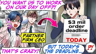 I Asked a Newbie at a Partner Firm to Deliver Our Order! But, Their CEO Lost It…[RomCom Manga Dub]