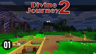 Divine Journey 2: Ep1 - A Daunting Future! Modded Minecraft