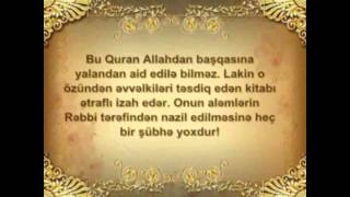 Quran Allahın sözüdür