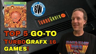 My Top 5 TurboGrafx-16 Games! #shorts