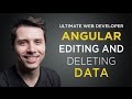 AngularJS Tutorial: [#9] Editing and Deleting Data - Getting Started with AngularJS