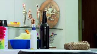 DIY with Sabrina EP 2: Decorative Glass Bottle