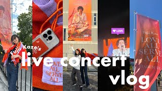 【VLOG】藤井風くんのスタジアムライブに行ってきた😭🧡💜｜LOVE ALL SERVE ALL STADIUM LIVE 2022｜パナソニックスタジアム吹田｜※本人映像あり🥹