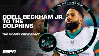 'I LIKE IT A LOT!' 🗣️ Pat McAfee PUMPED for Odell Beckham Jr. to the Dolphins |
