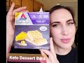 ATKINS CHEESECAKE & LEMON TART_KETO REVIEW