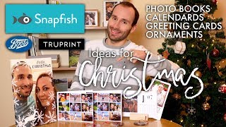 Snapfish/Boots/Truprint - Photo Books, Calendars, Cards \u0026 Ornaments Review - Ideas for Christmas