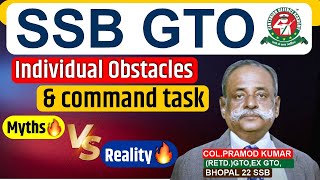 individual Obstacles in GTO explained by Ex. GTO Bhopal SSB | GTO Tips & Strategy in SSB Interview