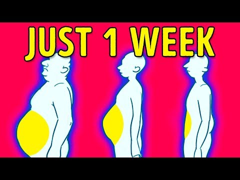 4 Steps to Lose Belly Fat in 1 Week 4 Steps to Lose Belly Fat in 1 Week