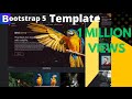 Bootstrap 5 Responsive Zoo Template | With Free Source Code | Step By Step Code | Bootstrap & CSS