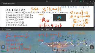 解决正弦型函数综合问题的核心思路：换元法