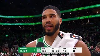 Jayson Tatum Highlights vs New York Knicks (25 pts, 10 reb 9 ast) | 2024-25 NBA Season