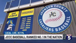 JCCC baseball team ranked No. 1 in nation