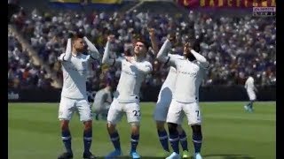 FIFA20練習 初期設定アマチュアバルセロナ相手に何点とれるか？