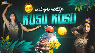 Kusu Kusu 3D Best Beat Sync Edit Pubg Mobile Montage | Nora Fatehi | 69 JOKER | SenSye |