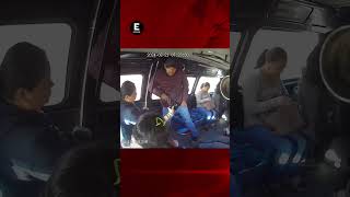 Asaltantes armados roban a pasajeros de la Ruta 8 en Puebla; todo quedó grabado