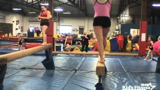 Girls Competitive Gymnastics