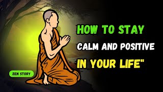Mastering Life's Harmony: Stay Calm and Positive with Buddhist Zen Wisdom 🌞 | Motivational Journey"