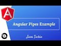 Angular Pipes - Example | Java Techie