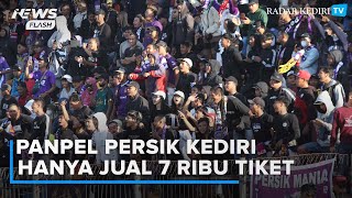 Berhadapan dengan Arema FC, Panpel Persik Kediri Hanya Jual 7 Ribu Tiket