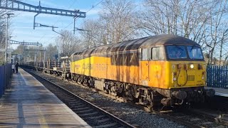 Colas 56049 'Toots' Passing Through Reading West Platform 2