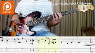 Bill Withers - Ain't No Sunshine BASS COVER + PLAY ALONG TAB + SCORE