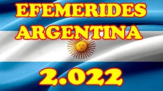 Conoce las efemérides Argentinas 2022. Los feriados