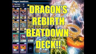 Yu-Gi-Oh Duel Links Dragon Beatdown Deck