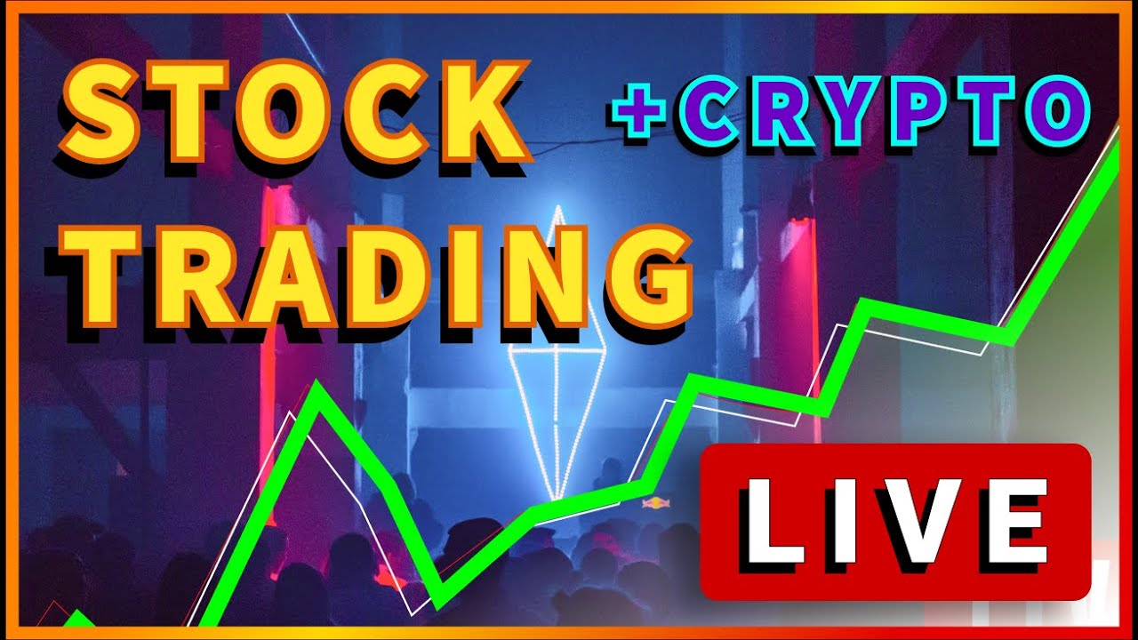 🎯LIVE🎯 STOCK MARKET TRADING & BITCOIN Technical Analysis [AMC, GME, BB ...