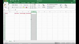 COMM 101 - Excel Tutorial