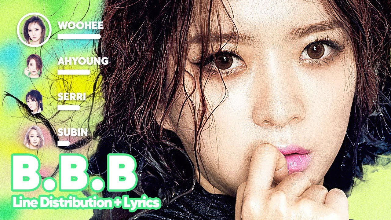 DalShabet - B.B.B (Line Distribution + Lyrics Karaoke) PATREON ...