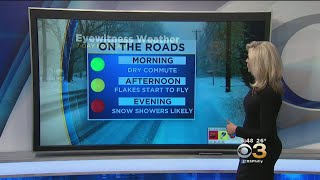Katie's Friday Morning Forecast: Mid-day Snow