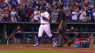 BOS@KC: Perez draws Royals closer on solo shot