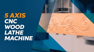 NESTO 5 EKSEN PRO CNC AHŞAP TORNA MAKİNASI